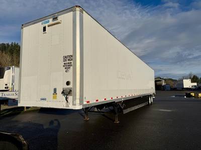 Stoughton Z-Plate 53 ft Dry Van Trailer - Swing Door, Air Ride, Sliding Axle