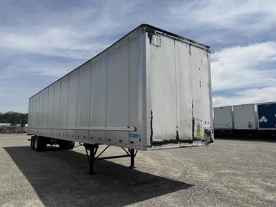Stoughton Z-Plate 53 ft Dry Van Trailer - Swing Door, Air Ride, Sliding Axle