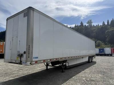 2019 Stoughton Z-Plate 53 ft Dry Van Trailer - Swing Door, Air Ride, Sliding Axle