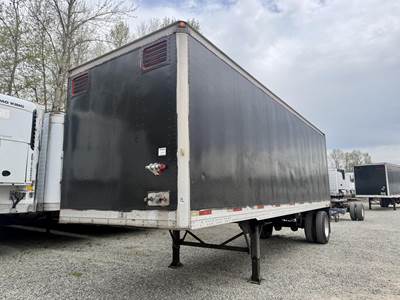 Trailmobile 28 ft Dry Van Trailer - Roll up Door, Spring, Single Axle, Fixed Axle