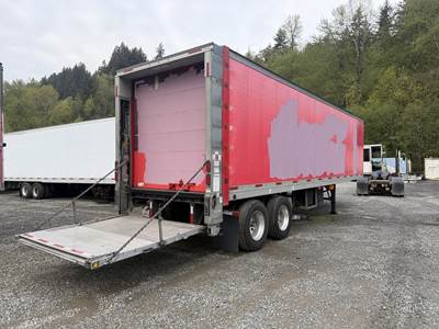 2007 Trailmobile 35 ft Dry Van Trailer - Roll up Door, Spring, Liftgate, Single Axle, Fixed Axle