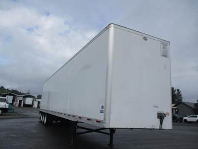 UTILITY 4000DX 53 ft Dry Van Trailer - Swing Door, Spring, Quad Axle, Fixed Axle