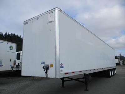 UTILITY 4000DX 53 ft Dry Van Trailer - Swing Door, Spring, Quad Axle, Fixed Axle