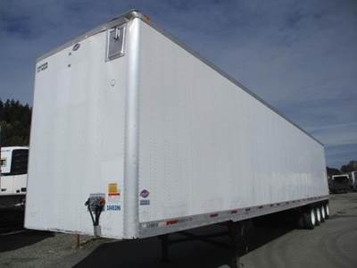 UTILITY 4000DX 53 ft Dry Van Trailer - Swing Door, Spring, Quad Axle, Fixed Axle