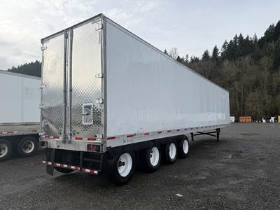 UTILITY 4000DX 53 ft Dry Van Trailer - Swing Door, Spring, Quad Axle, Fixed Axle