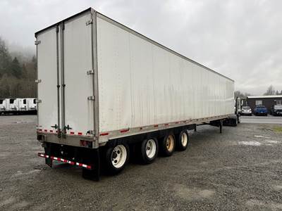 UTILITY 4000DX 53 ft Dry Van Trailer - Swing Door, Spring, Quad Axle, Fixed Axle