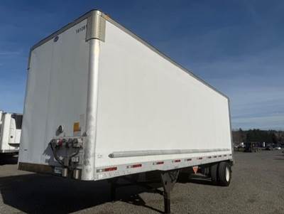 UTILITY 4000DX 28 ft Dry Van Trailer - Roll up Door, Air Ride, Liftgate, Single Axle, Fixed Axle