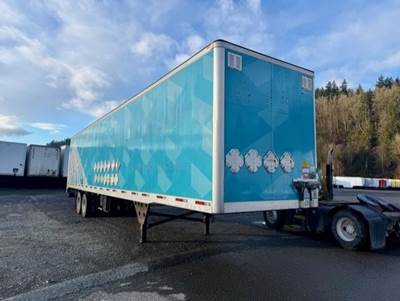 UTILITY 4000DX 48 ft Dry Van Trailer - Roll up Door, Air Ride, Sliding Axle