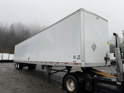 UTILITY 4000DX 53 ft Dry Van Trailer - Roll up Door, Air Ride, Sliding Axle