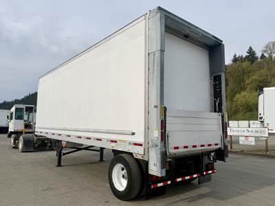 UTILITY 4000DX 28 ft Dry Van Trailer - Roll up Door, Air Ride, Liftgate, Single Axle, Fixed Axle
