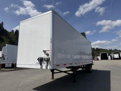 2017 UTILITY 4000DX 30 ft Dry Van Trailer - Roll up Door, Spring, Liftgate, Single Axle, Fixed Axle