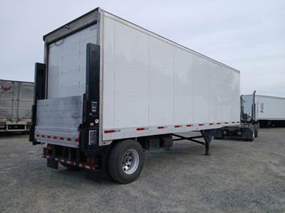 UTILITY 4000DX 30 ft Dry Van Trailer - Roll up Door, Spring, Liftgate, Single Axle, Fixed Axle