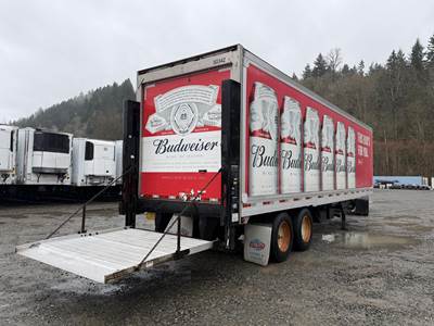 UTILITY 36 ft Dry Van Trailer - Roll up Door, Air Ride, Liftgate, Fixed Axle