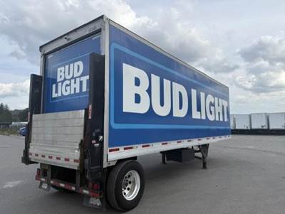 UTILITY 30 ft Dry Van Trailer - Roll up Door, Spring, Liftgate, Single Axle, Fixed Axle