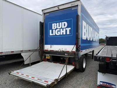 UTILITY 30 ft Dry Van Trailer - Roll up Door, Spring, Liftgate, Single Axle, Fixed Axle