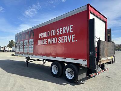 UTILITY 36 ft Dry Van Trailer - Roll up Door, Air Ride, Liftgate, Fixed Axle