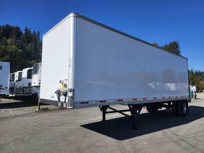 UTILITY 30 ft Dry Van Trailer - Roll up Door, Spring, Liftgate, Single Axle, Fixed Axle