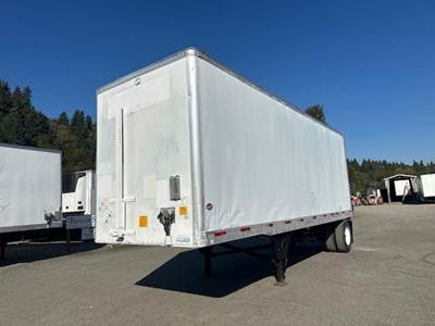 UTILITY 28 ft Dry Van Trailer - Roll up Door, Air Ride, Single Axle, Fixed Axle
