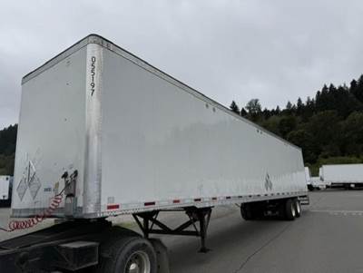 2017 Vanguard 53 ft Dry Van Trailer - Roll up Door, Spring, Sliding Axle