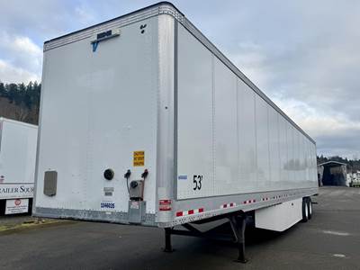 Vanguard VXP 53 ft Dry Van Trailer - Swing Door, Air Ride, Sliding Axle