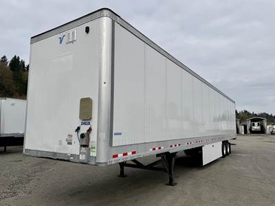 2016 Vanguard VXP 53 ft Dry Van Trailer - Swing Door, Air Ride, Sliding Axle