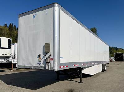 2016 Vanguard VXP 53 ft Dry Van Trailer - Swing Door, Air Ride, Sliding Axle