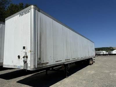 Vanguard VXP 53 ft Dry Van Trailer - Swing Door, Spring, Sliding Axle