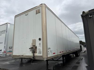 2008 Wabash 53 ft Dry Van Trailer - Swing Door, Air Ride, Sliding Axle