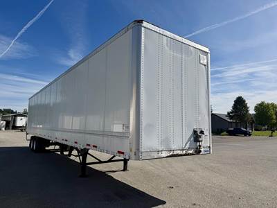 Wabash 53 ft Dry Van Trailer - Swing Door, Air Ride, Sliding Axle
