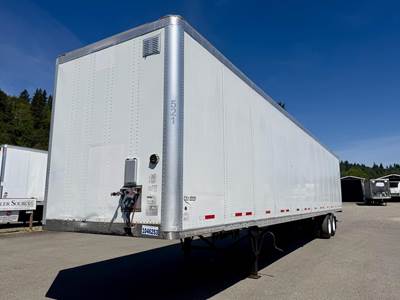 Wabash 53 ft Dry Van Trailer - Swing Door, Air Ride, Sliding Axle