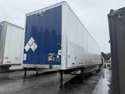 Wabash 53 ft Dry Van Trailer - Swing Door, Spring, Sliding Axle