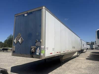 Wabash 53 ft Dry Van Trailer - Swing Door, Spring, Sliding Axle