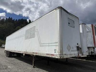Wabash 53 ft Dry Van Trailer - Swing Door, Spring, Sliding Axle