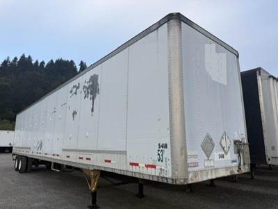 Wabash 53 ft Dry Van Trailer - Swing Door, Spring, Sliding Axle