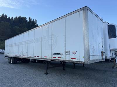Wabash 53 ft Dry Van Trailer - Swing Door, Air Ride, Sliding Axle