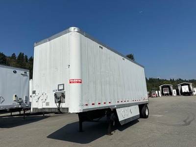 Wabash 28 ft Dry Van Trailer - Roll up Door, Spring, Single Axle, Fixed Axle