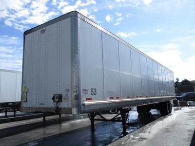 Wabash DuraPlate 53 ft Dry Van Trailer - Swing Door, Air Ride, Sliding Axle