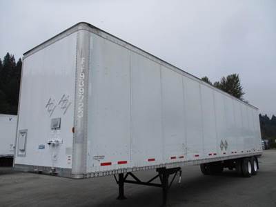 Wabash 48 ft Dry Van Trailer - Roll up Door, Spring, Sliding Axle