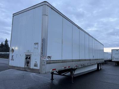 Wabash DuraPlate 53 ft Dry Van Trailer - Swing Door, Air Ride, Sliding Axle