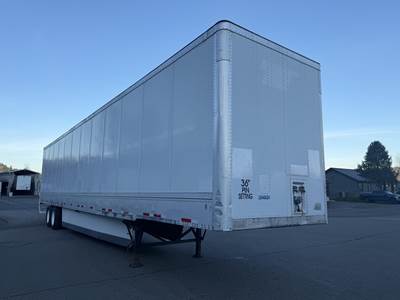 Wabash DuraPlate 53 ft Dry Van Trailer - Swing Door, Air Ride, Sliding Axle