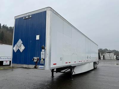 Wabash DuraPlate 53 ft Dry Van Trailer - Swing Door, Spring, Sliding Axle