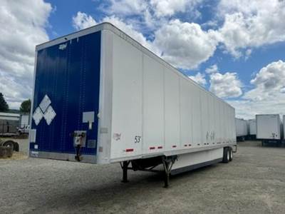 Wabash DuraPlate 53 ft Dry Van Trailer - Swing Door, Spring, Sliding Axle