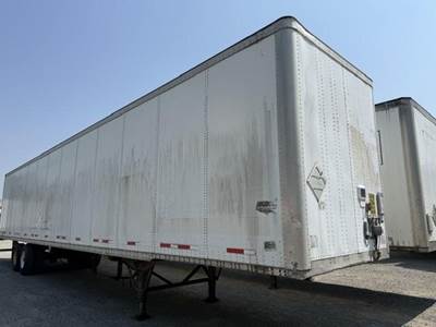 Wabash DuraPlate 53 ft Dry Van Trailer - Swing Door, Spring, Sliding Axle