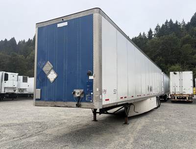Wabash DuraPlate 53 ft Dry Van Trailer - Swing Door, Spring, Sliding Axle