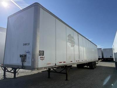 Wabash DuraPlate 53 ft Dry Van Trailer - Swing Door, Air Ride, Sliding Axle