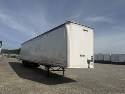 Wabash DuraPlate 53 ft Dry Van Trailer - Roll up Door, Spring, Sliding Axle