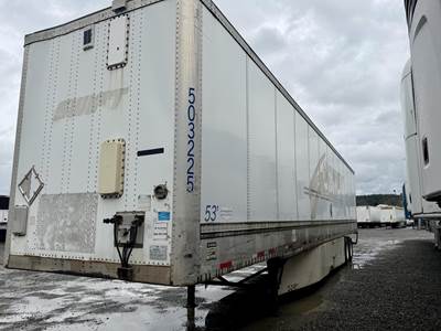 Wabash DuraPlate HD 53 ft Dry Van Trailer - Swing Door, Spring, Sliding Axle
