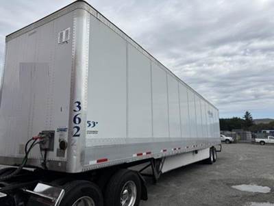 Wabash DuraPlate HD 53 ft Dry Van Trailer - Swing Door, Air Ride, Sliding Axle