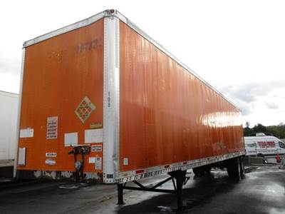Wabash 48 ft Dry Van Trailer - Swing Door, Spring, Sliding Axle