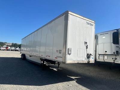 2008 Wabash 53 ft Dry Van Trailer - Swing Door, Spring, Sliding Axle